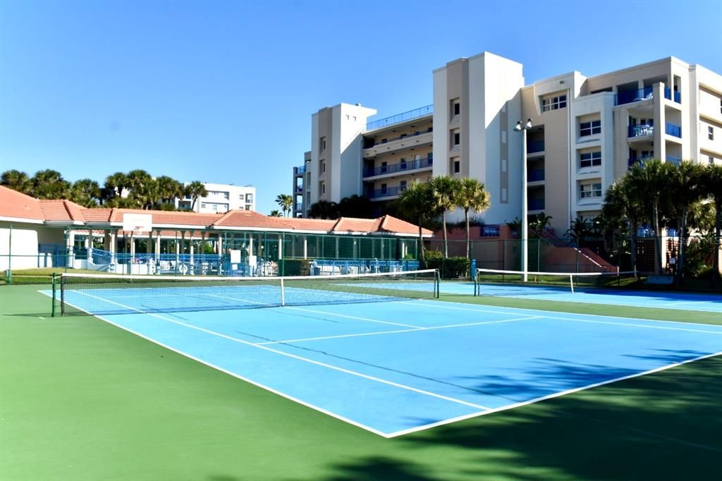 Tennis Courts and Basketball Area