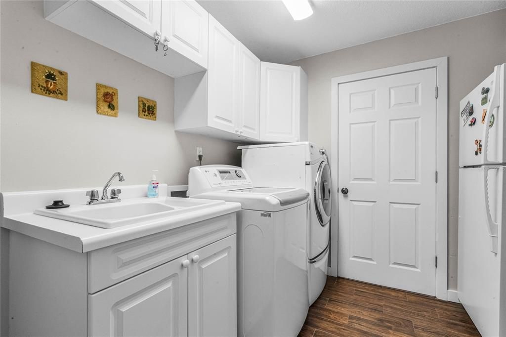 Laundry Room with Wash Sink