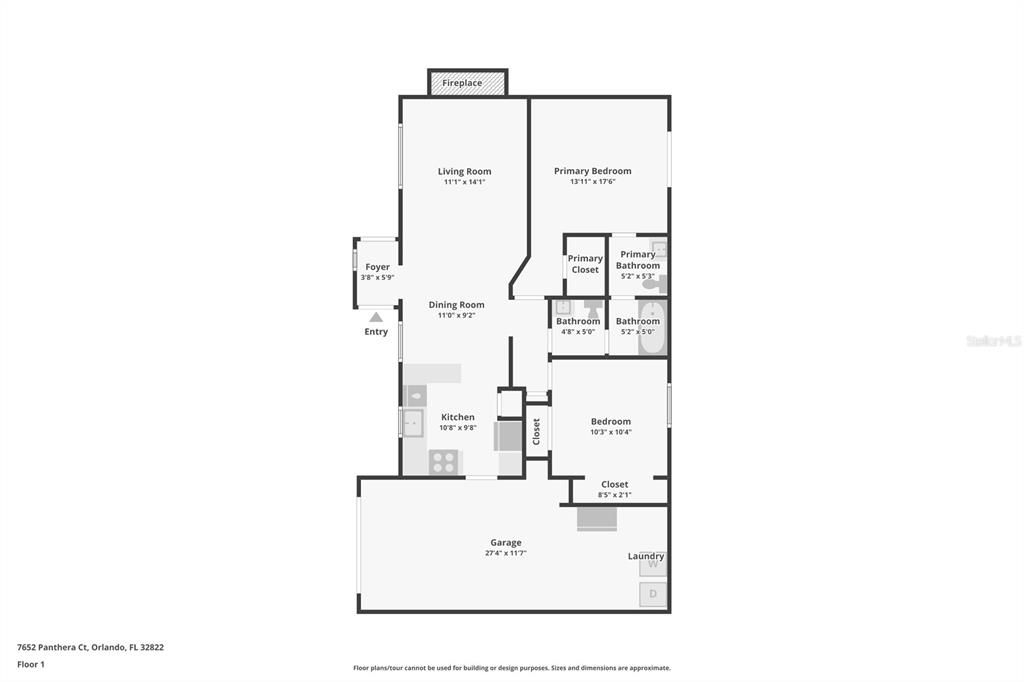 Active With Contract: $289,000 (2 beds, 2 baths, 890 Square Feet)