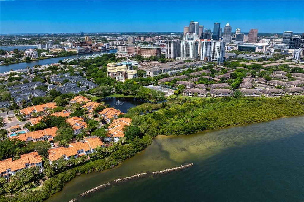The Harbour Island community is a one-of-a-kind 24-hr. planned community in the Heart of the City, with convenient pedestrian access to arts, entertainment, Tampa’s iconic Bayshore Blvd., Tampa Riverwalk, Sparkman Wharf, and the $3 billion dollar Water Street Tampa.
