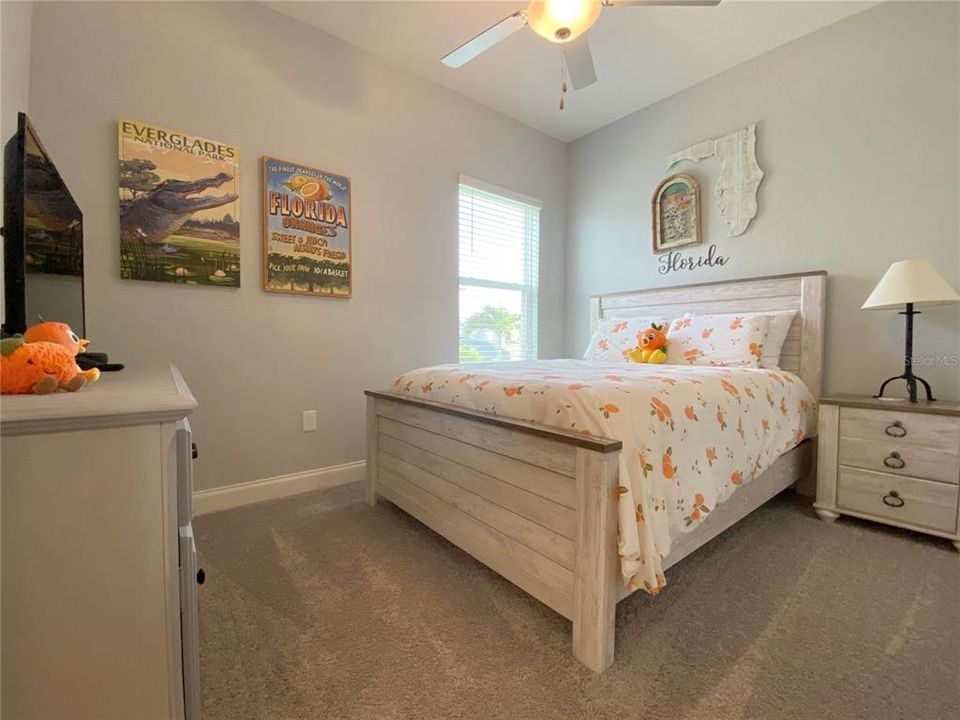 Bedroom 3 with Plantation Shutters