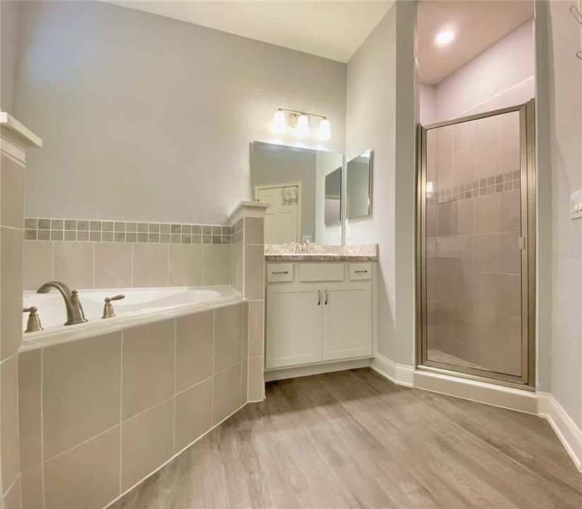 Walk In Shower in Master Bathroom Area