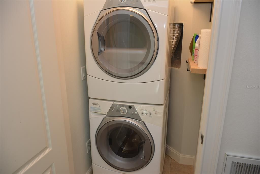 Washer & Dryer are conveniently located to all 3 bedrooms