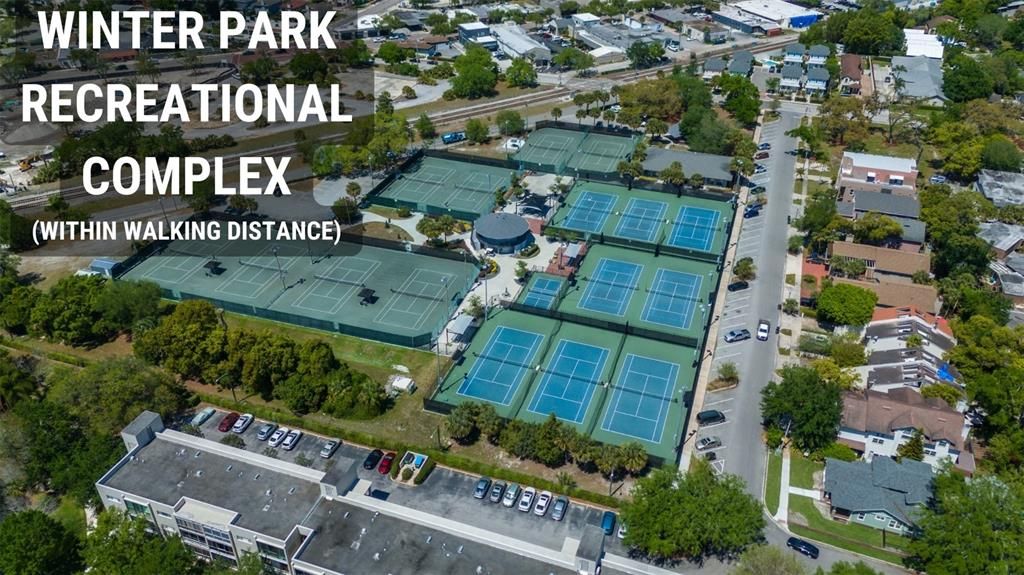 Winter Park Recreational Complex - tennis and pickleball courts!