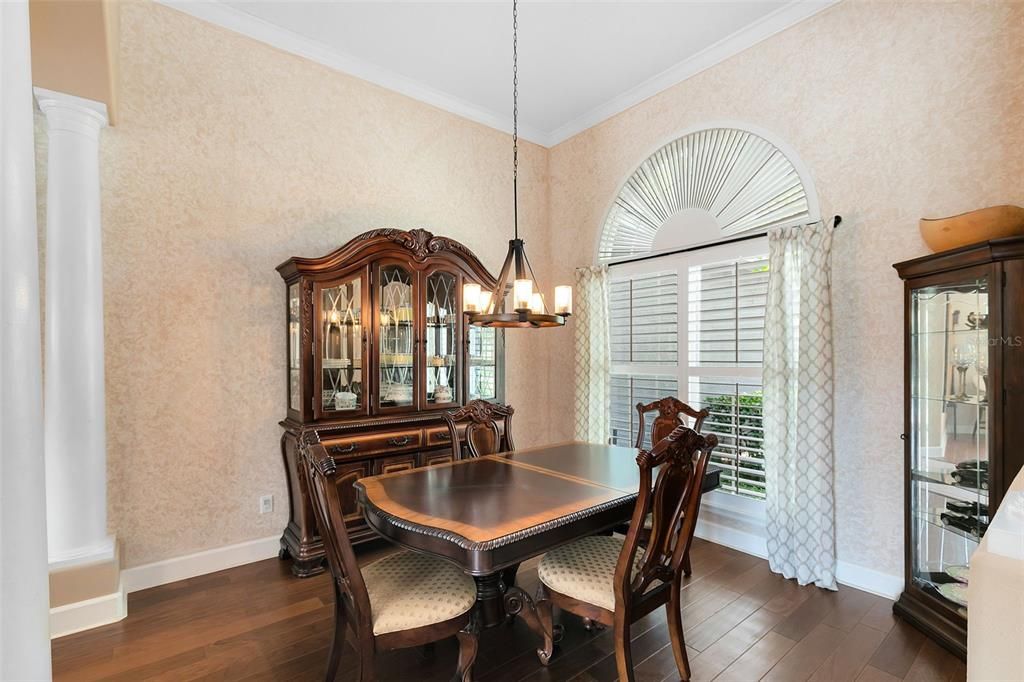 You could also make the dining room a sitting area, music room, etc....Think Grand Piano?