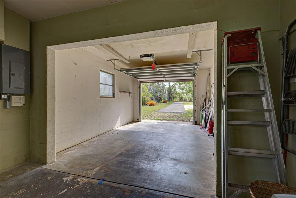 ATTACHED GARAGE SPACE.