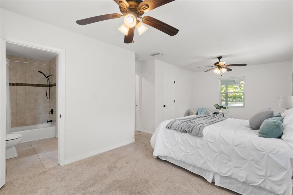 All the bedrooms have ceiling fan