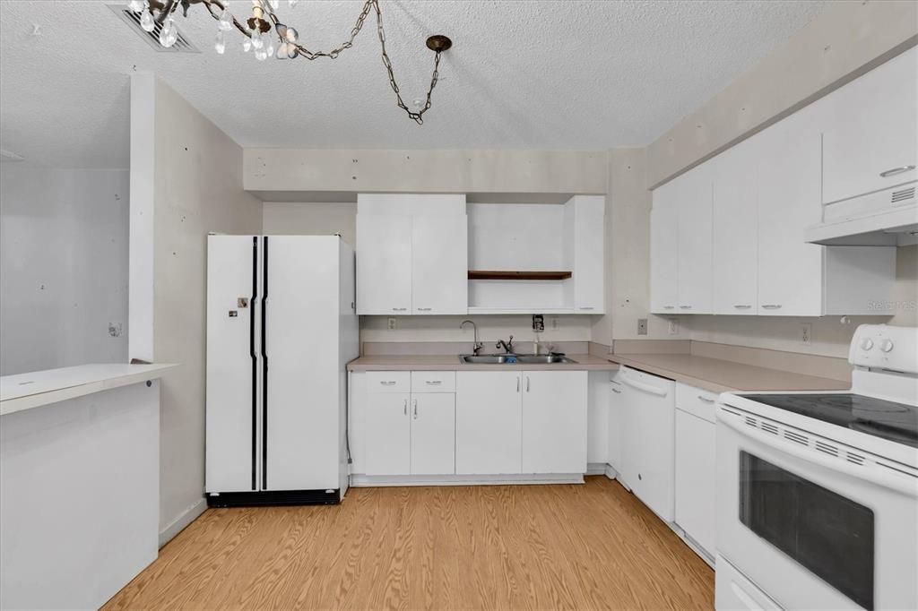 If you were redesigning this kitchen, would you change the flow? Like it the way it is? With a renovation loan you can redesign as you want!