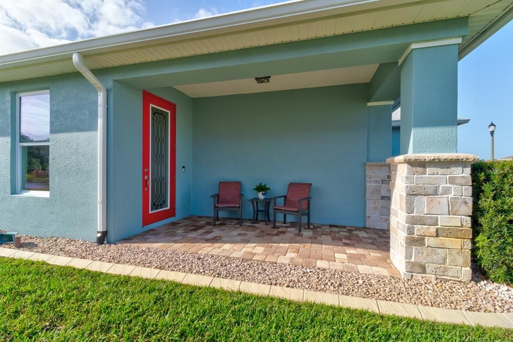 Front Entry/side porch