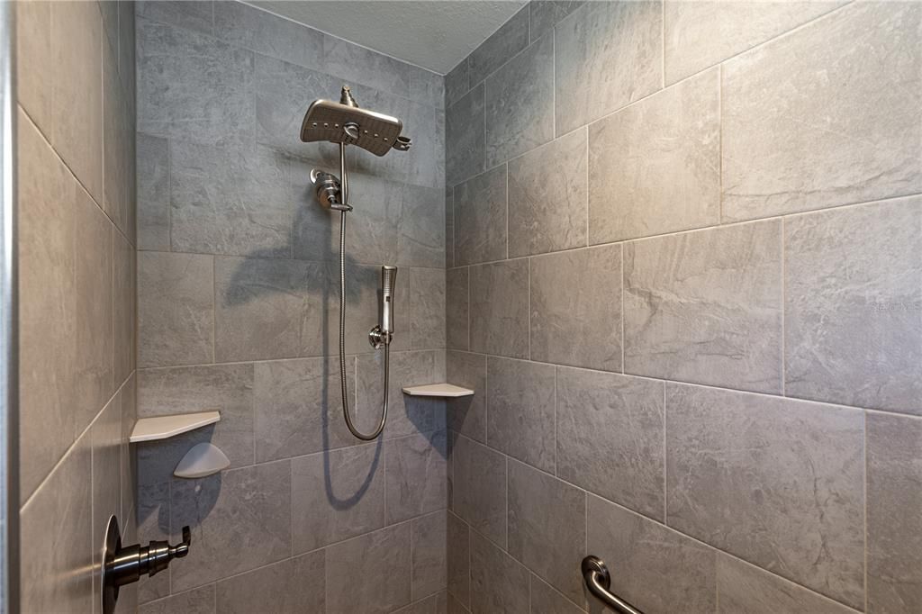 Roman Shower in Master Bathroom...Pure Luxury!