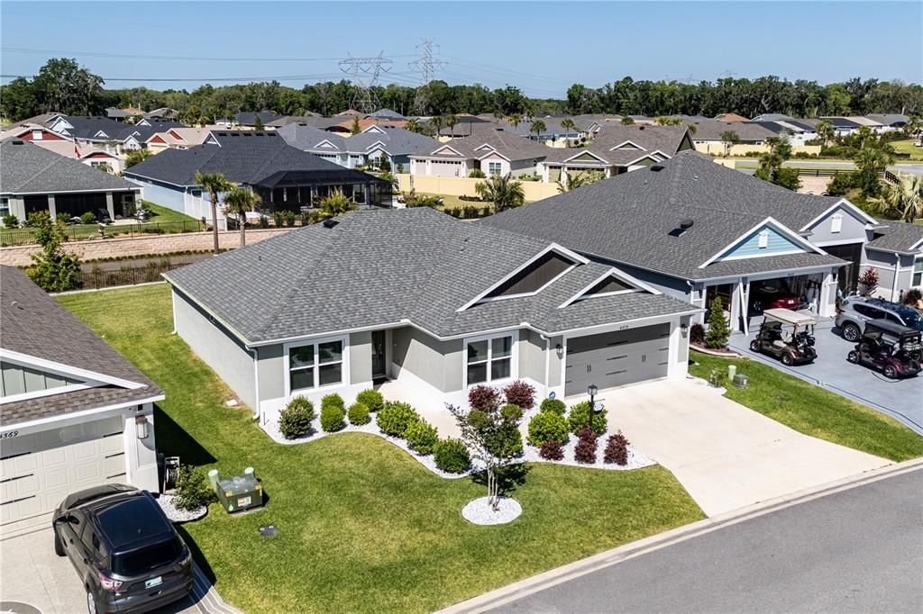 Aerial View of the Jasmine model Home