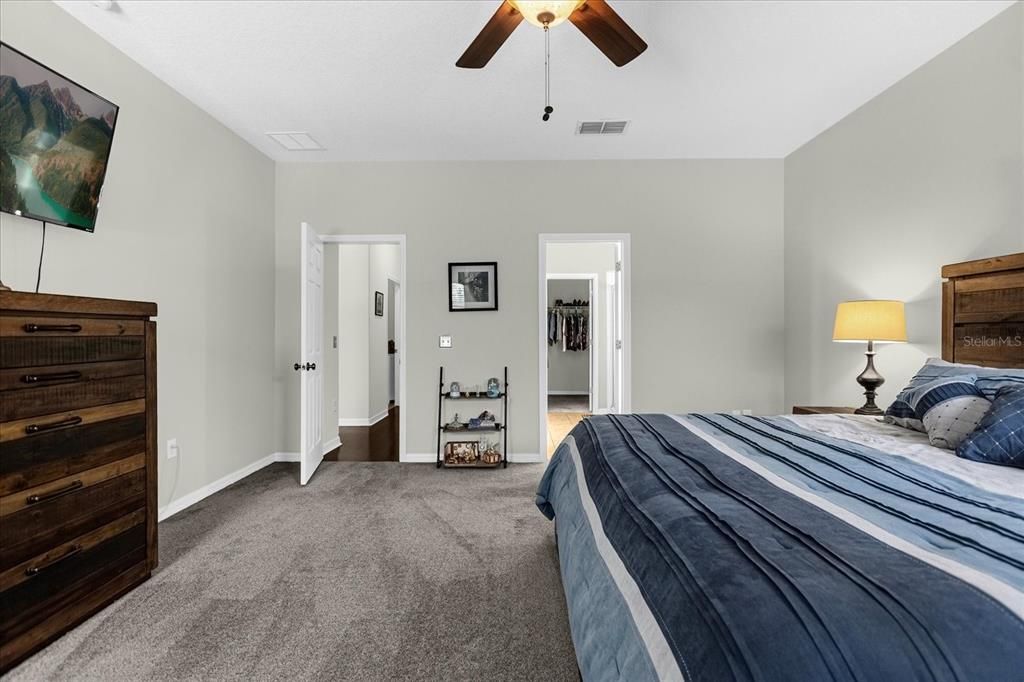 Spacious Owner's Suite with Large Bathroom & Walk-in Closet