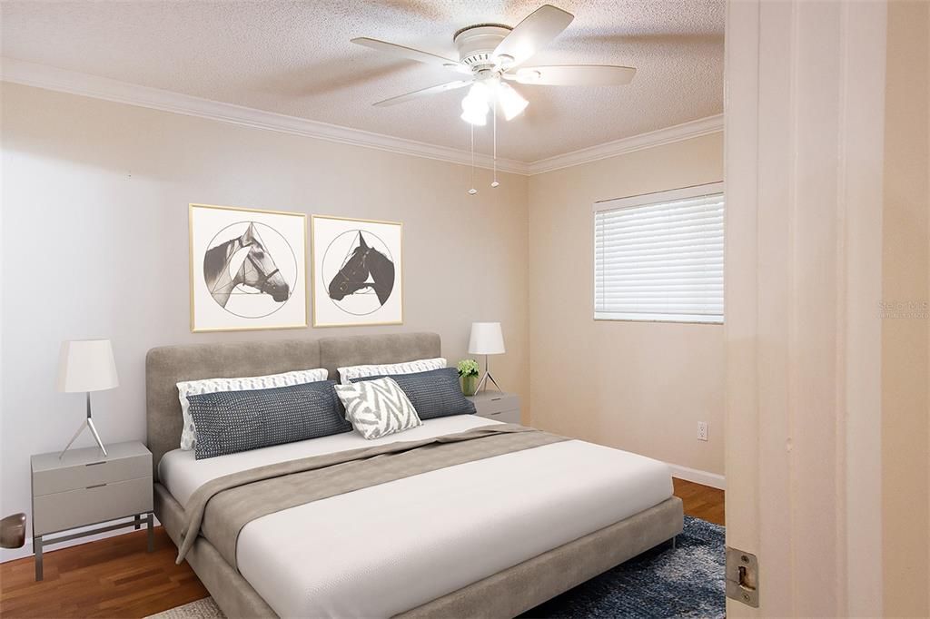 Main Bedroom - Virtually Staged
