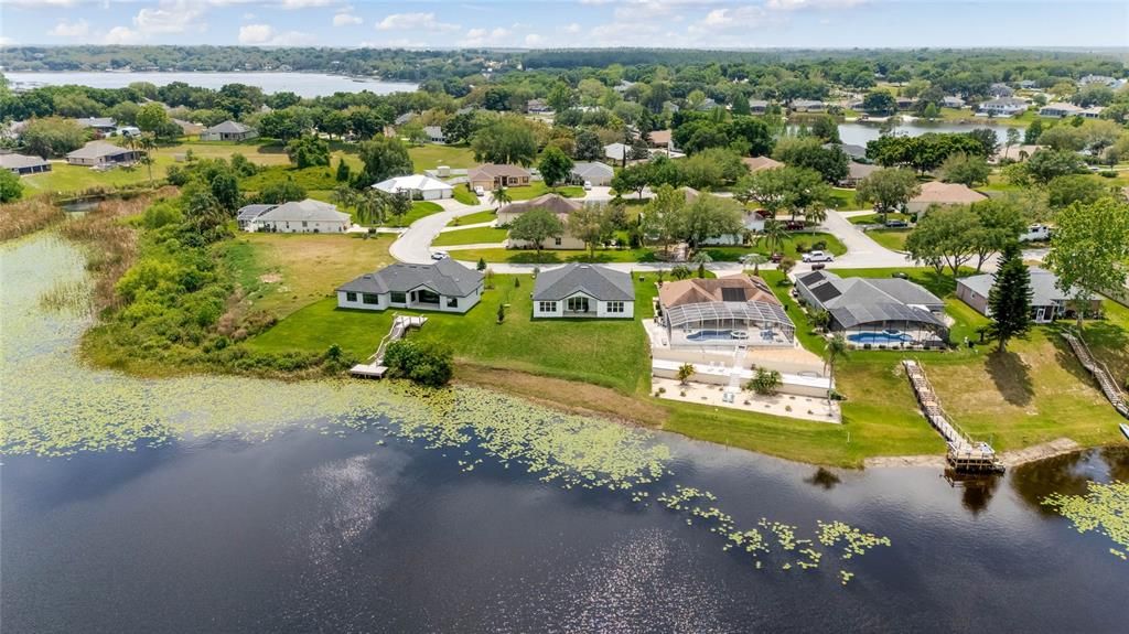 Aerial view from the back.