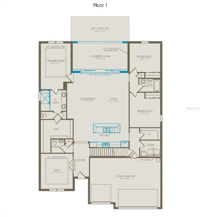 Ashby Grand - Floor 1 floor plan