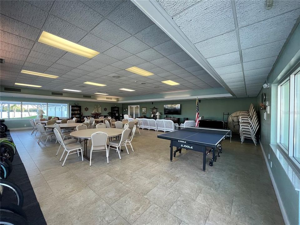 Recreation room for use by all residents (and where sellers got married!)