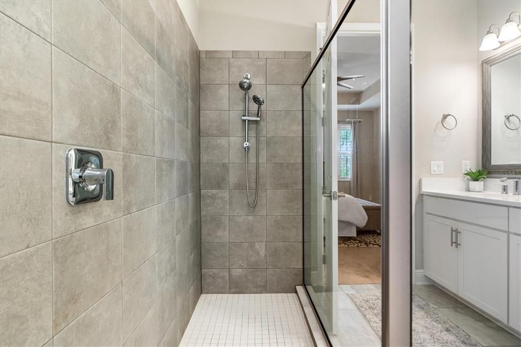 Primary Bathroom Walk-in Shower