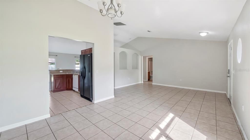 Dining Room and Living Room