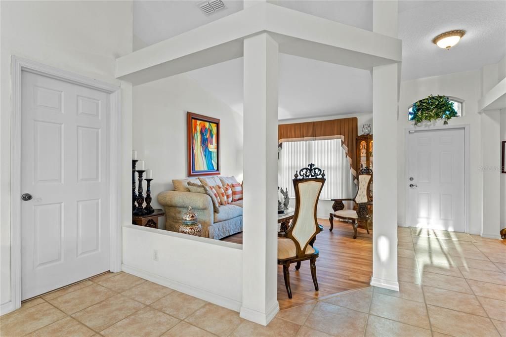 Formal Living / Entry to Master Room View