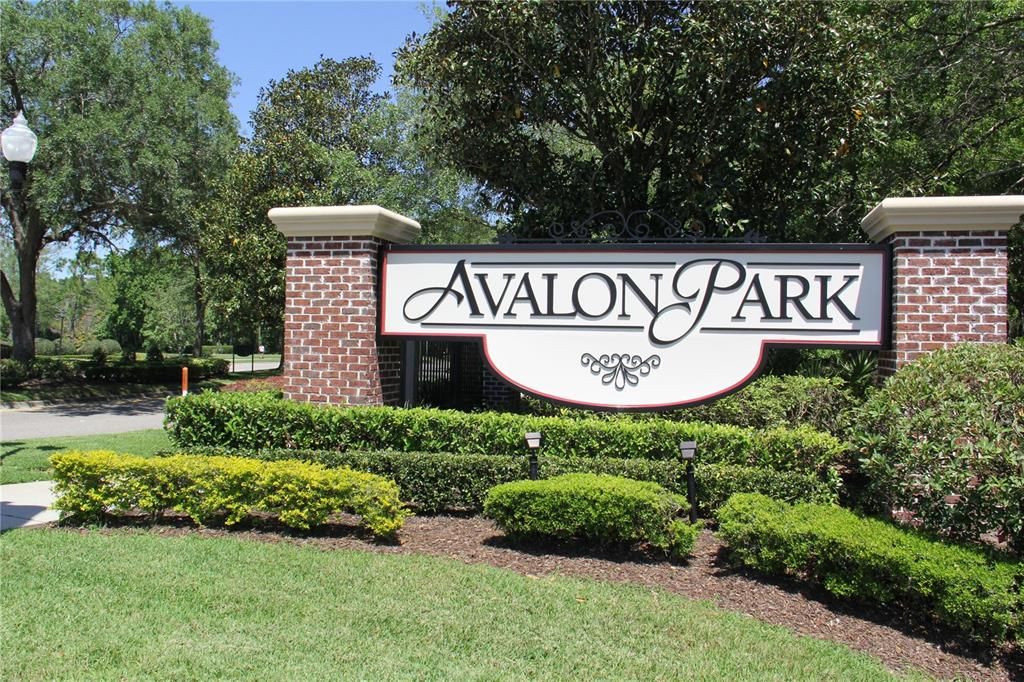 Welcome Home to Avalon Park