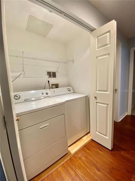 washer and dryer included