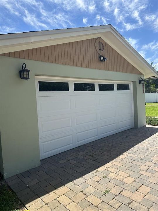 Brand New Garage Dore with extra Large windows