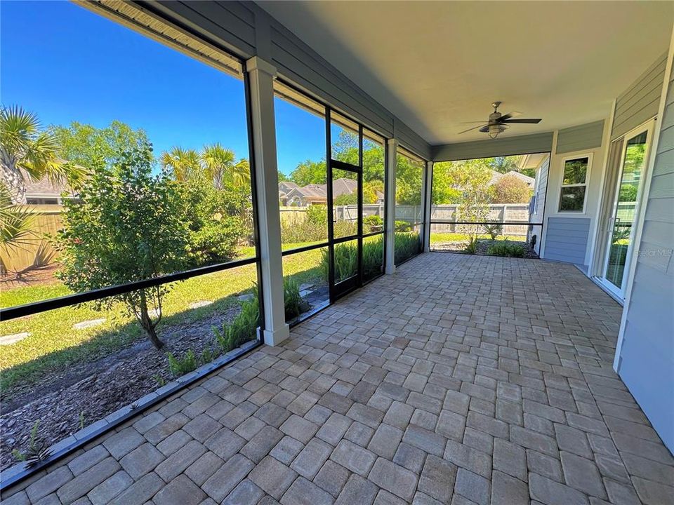 Covered patio