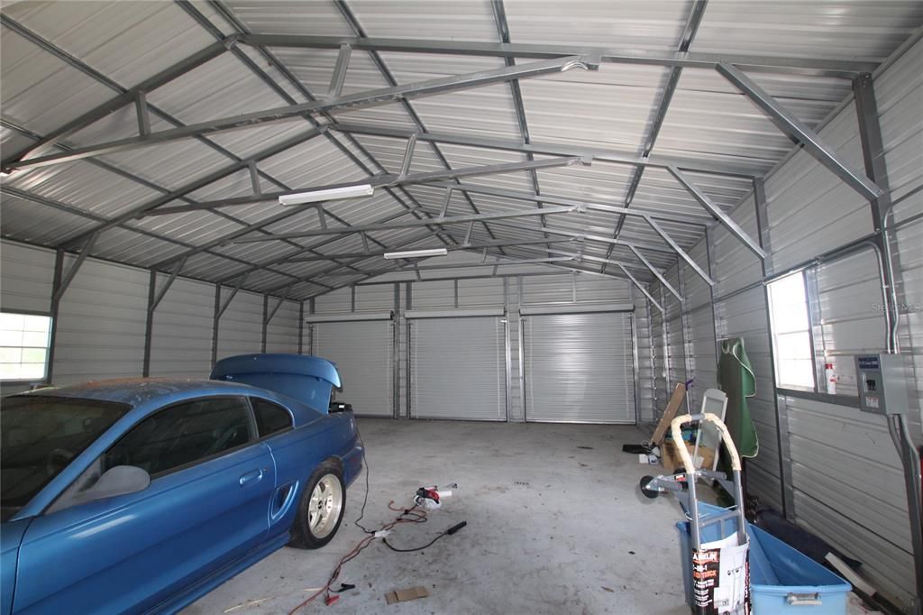Inside Garage