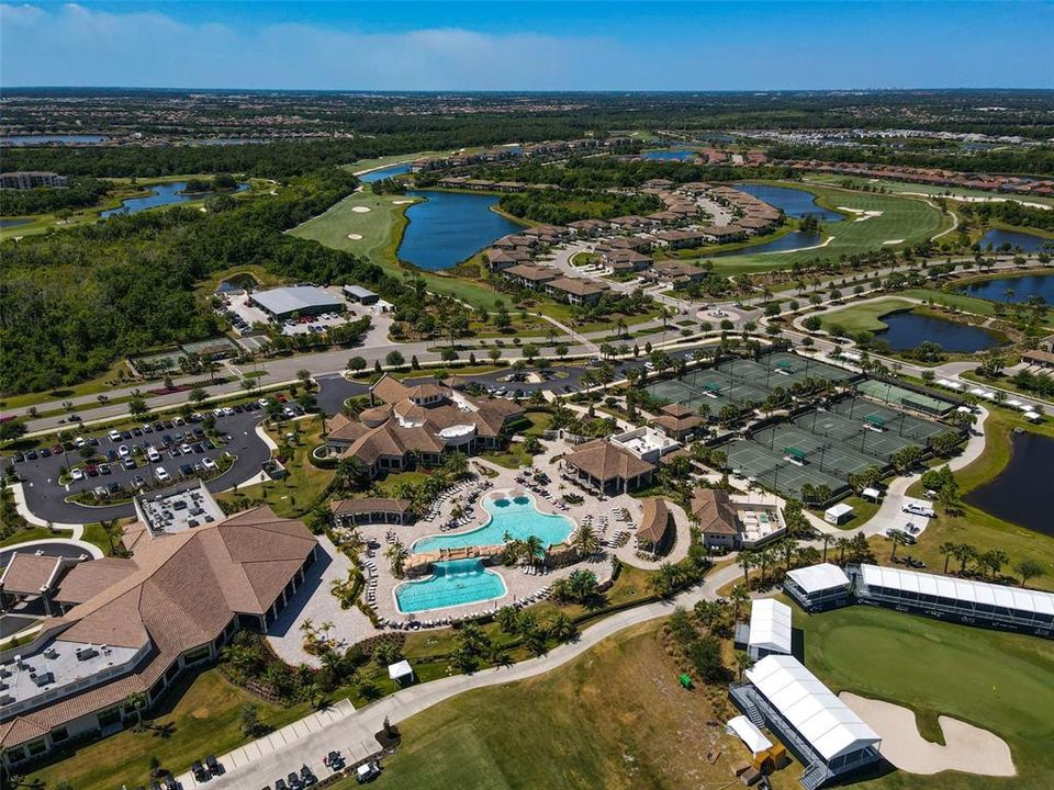 View of Lakewood National Amenities and Clubhouse.