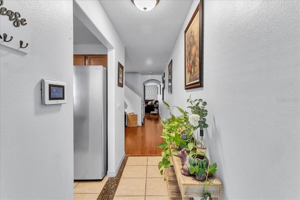 Corridor to dining room