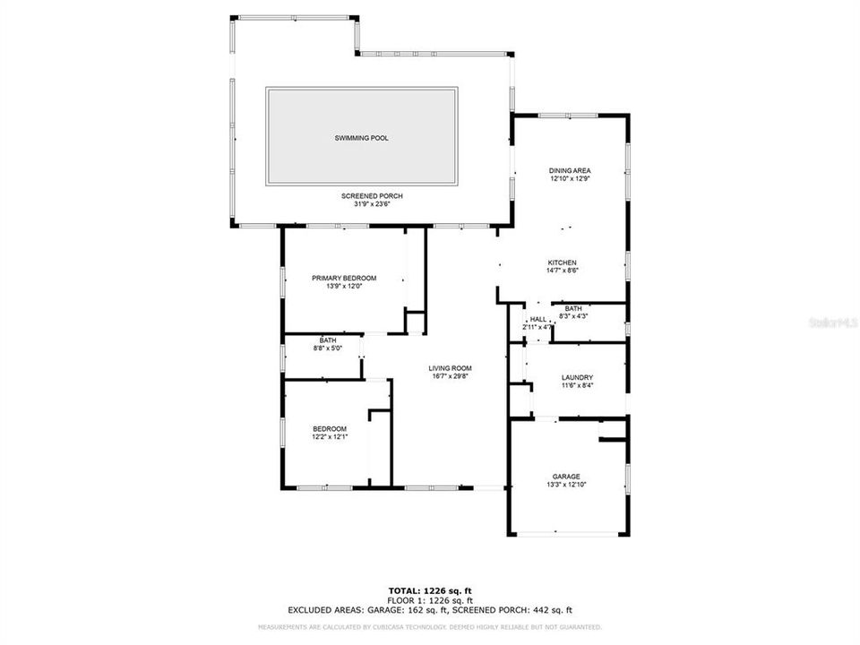 Active With Contract: $520,000 (2 beds, 2 baths, 1239 Square Feet)