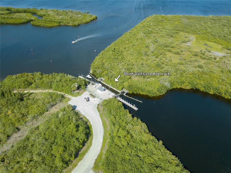 South Gulf Cove Boat Lock.