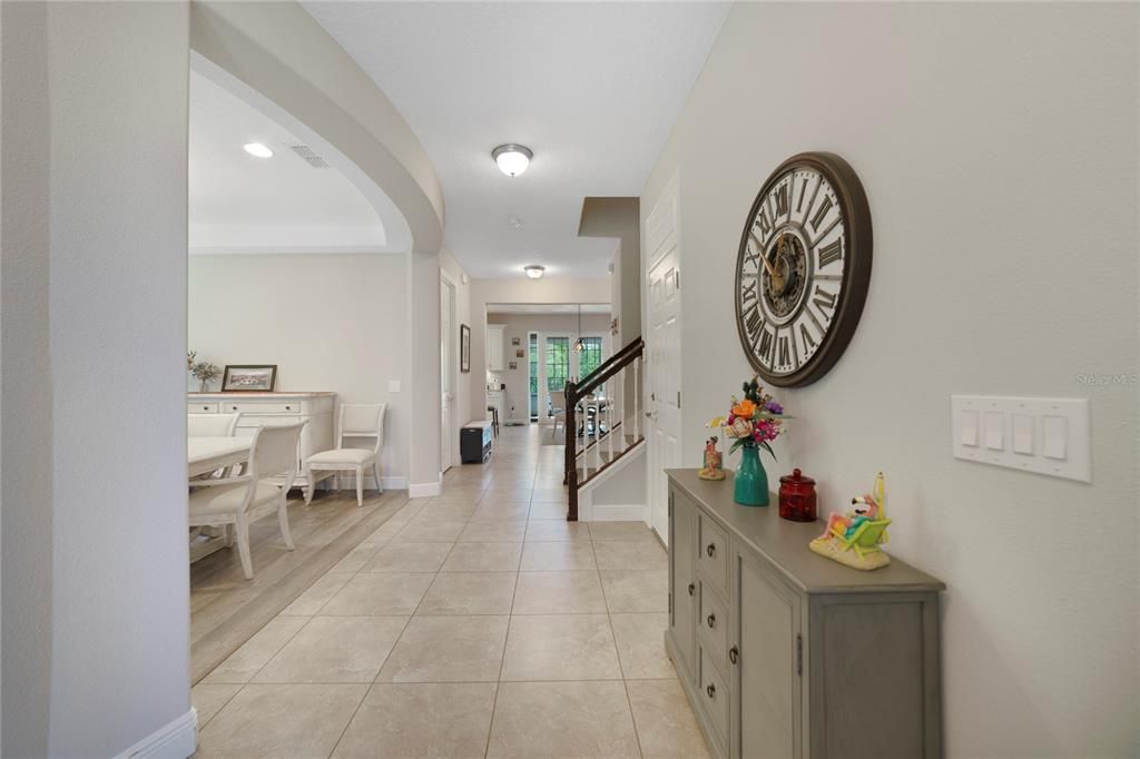 Just five minutes from Lake Nona this gorgeous home offers formal and family spaces, custom updates and a MAIN FLOOR EN-SUITE BEDROOM in addition to the expansive OWNER’S SUITE, dedicated home OFFICE and a huge BONUS/LOFT!