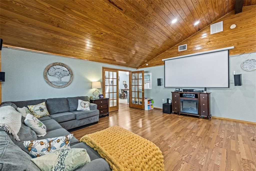 Spacious Family room