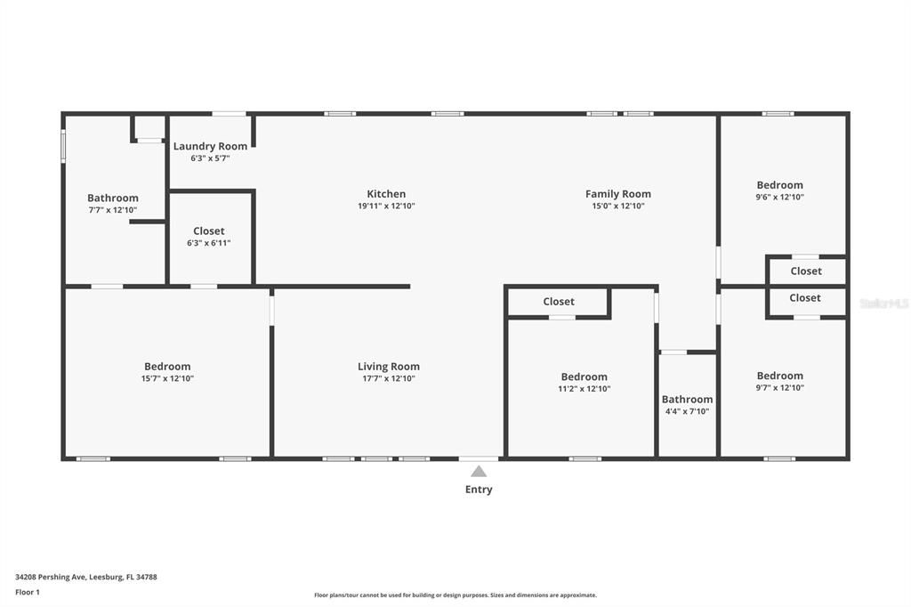 Active With Contract: $225,000 (4 beds, 2 baths, 1620 Square Feet)
