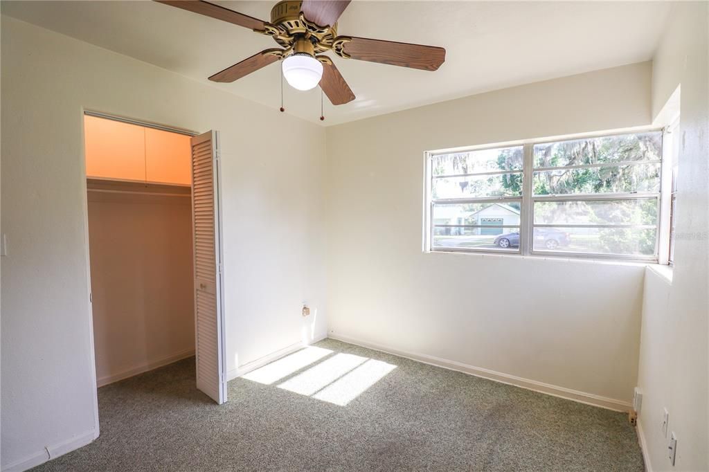 Bedroom 2 closet.