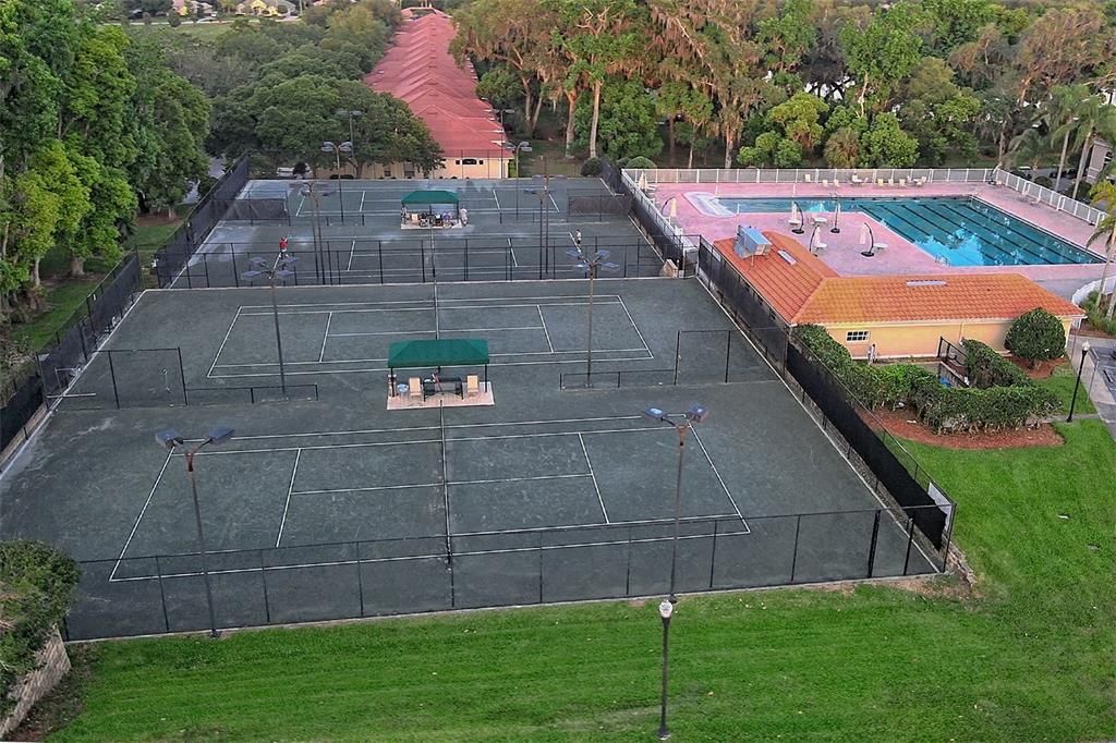 Tennis Courts and Pool