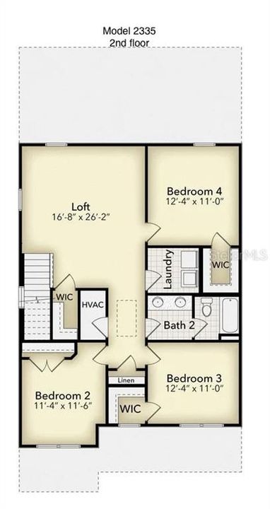 Active With Contract: $354,400 (4 beds, 2 baths, 2335 Square Feet)