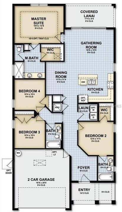 Daytona Floor Plan