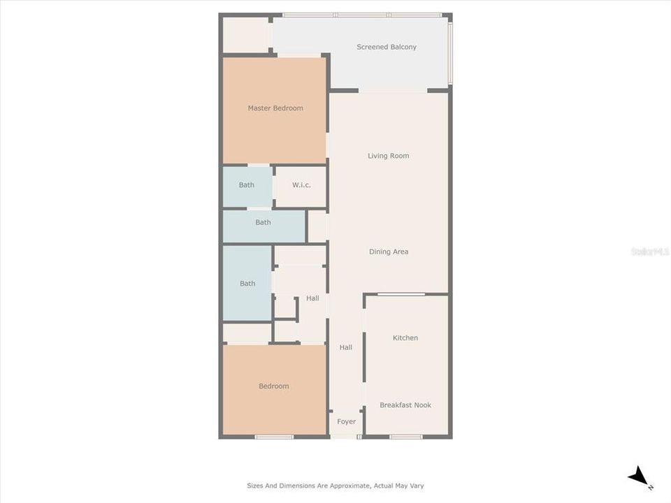 Active With Contract: $289,000 (2 beds, 2 baths, 1106 Square Feet)