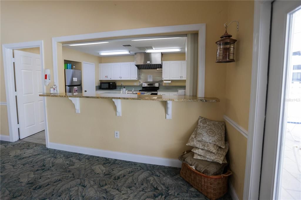 Kitchen in Clubhouse