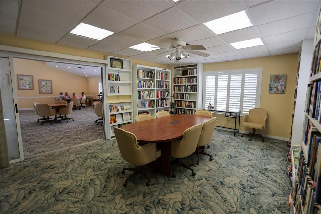 Library in Clubhouse