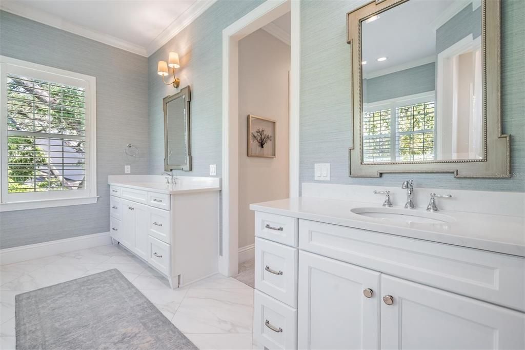 Master bathroom