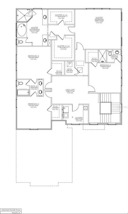 Second floor plan