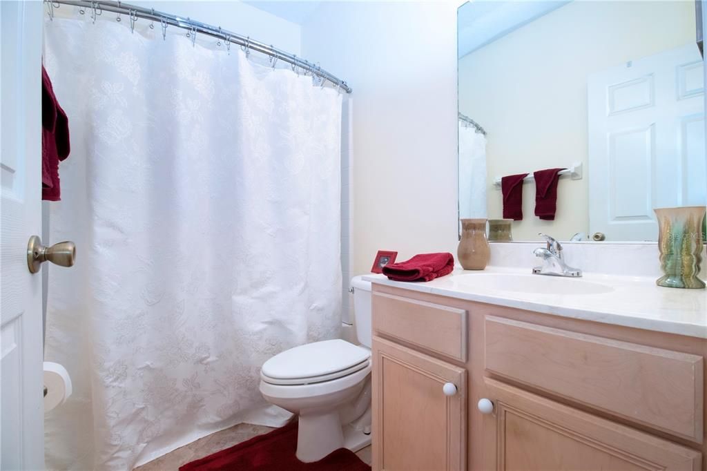 Guest Bathroom with Bathtub and Shower