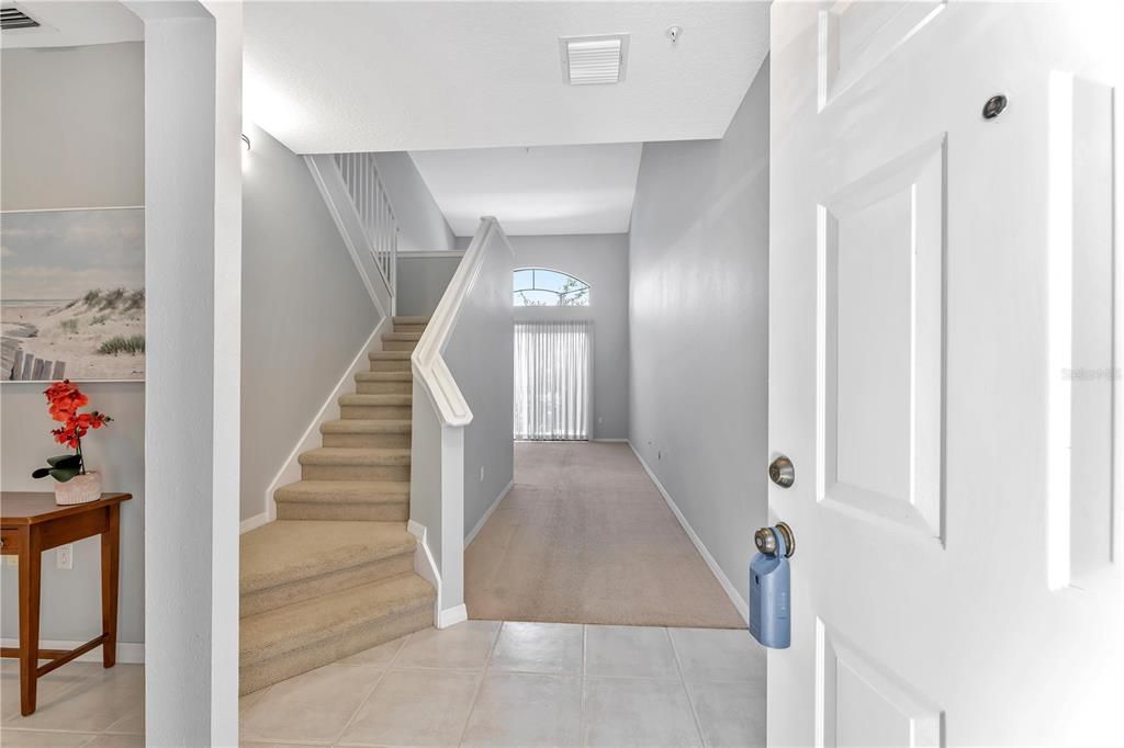 Entry with Foyer and Hallway