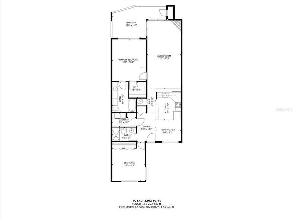 Active With Contract: $649,000 (2 beds, 2 baths, 1220 Square Feet)
