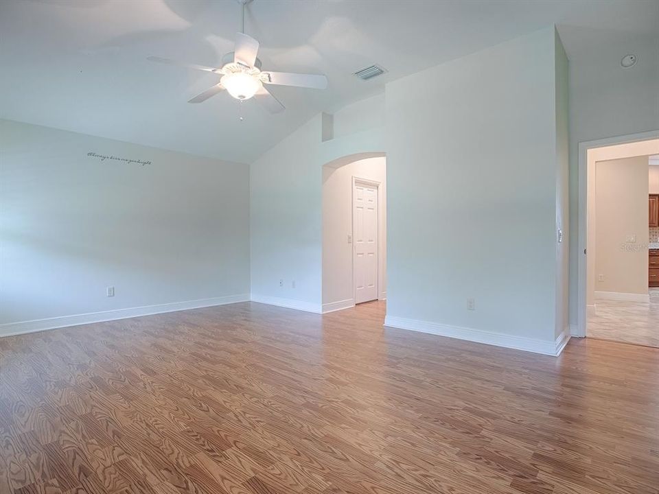 2 WALK-IN CLOSETS IN THE HALLWAY TO THE BATH.