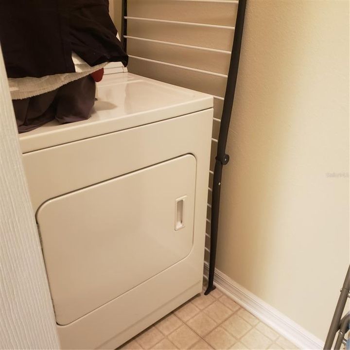 Dryer in Utility Room