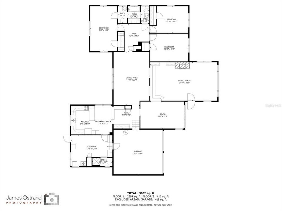 Active With Contract: $997,800 (4 beds, 3 baths, 3002 Square Feet)